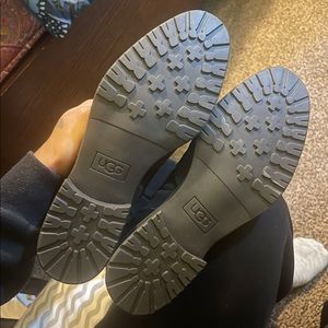 Brand new never worn real black ugg suede boots!